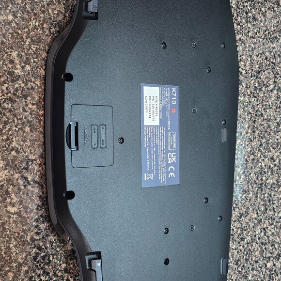 Logitech MK710 Wireless Keyboard W/LCD Screen /No Dongle/ Open Box/Keyboard Only - Picture 6 of 10